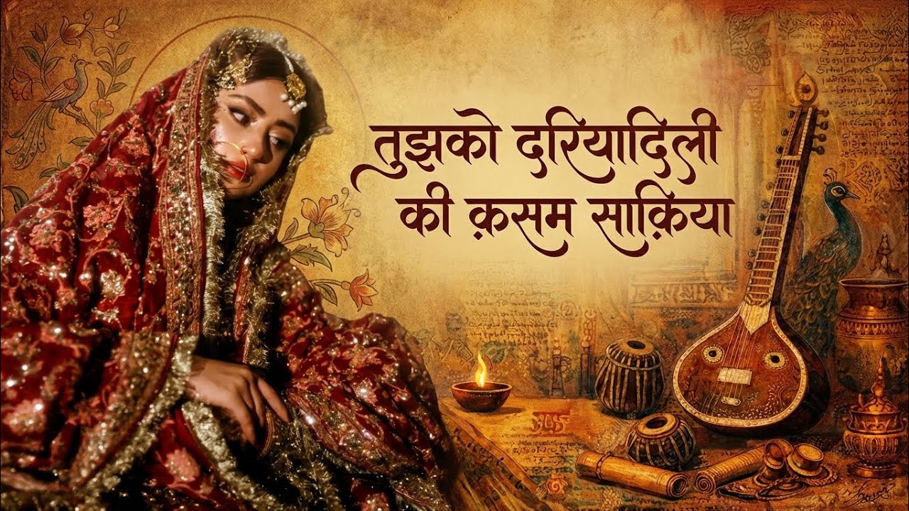 तुझको दरियादिली की क़सम साक़िया | Soulful Ghazal Duet | Tujhko Dariya Dili Ki Qasam