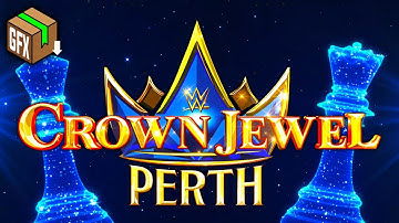 WWE Crown Jewel Titantron Logo Loop 2025 (Custom)