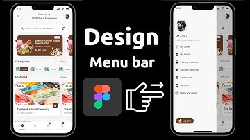 Make slide menu on Figma | Menu bar animation |  Expert Azi