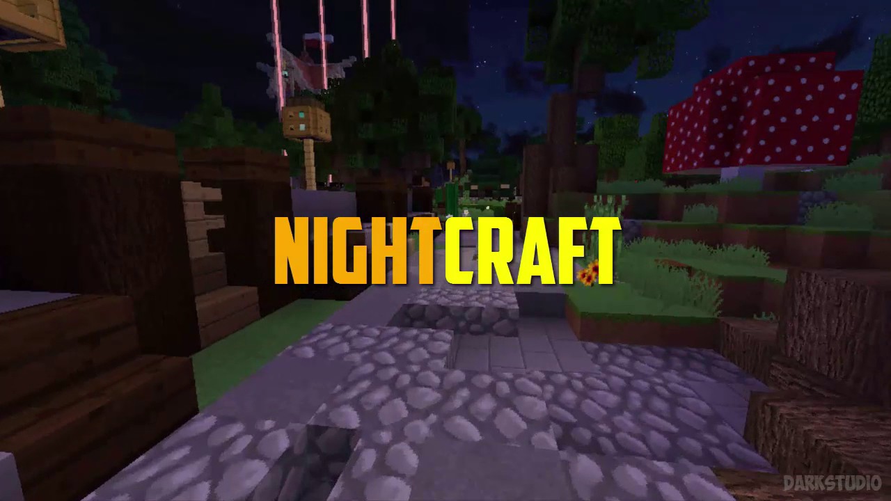 Minecraft Oficjalna zapowiedź serwera NightCraft - YouTube