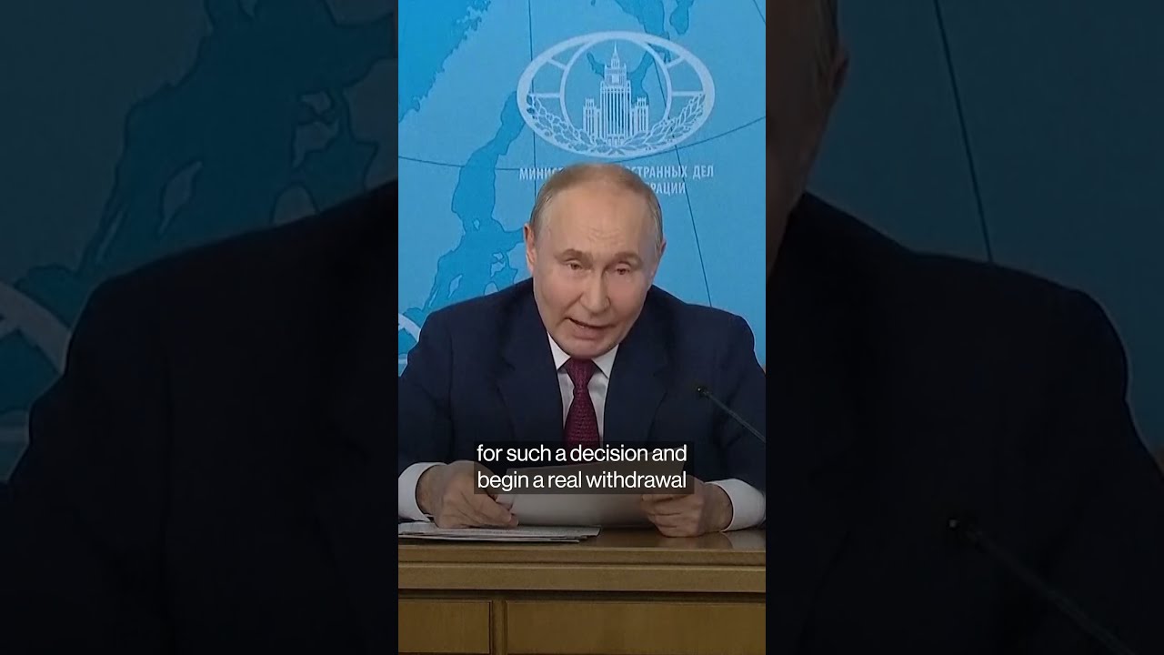 Putin Demands Ukraine Abandon Four Regions For Peace Talks