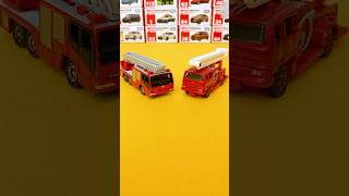 Who Is the Ladder Fire Truck’s Friend? 🚒❓ Tomica & Hot Wheels Friends