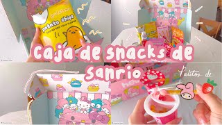 ♡ Caja de snacks Sanrio ♡