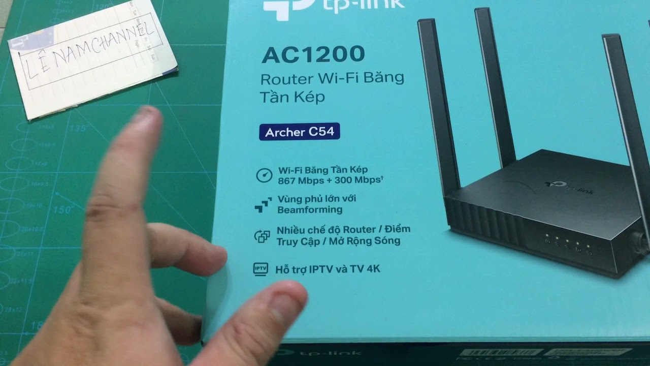 router wifi true  2022  Mở Hộp Router Chuẩn AC Của TP Link