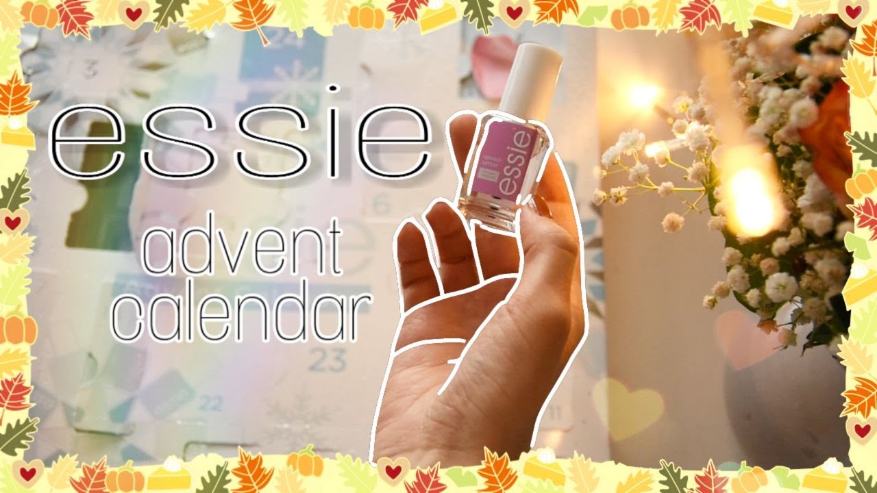 ✨ essie ADVENT CALENDAR 2019 ✨ | unboxing 💅🏼 | PastelVanillaSwirl