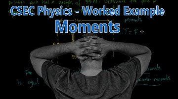 CSEC Physics - Principle of Moments Worked Example | Junior Roberts