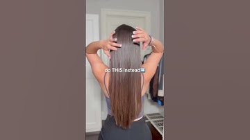 it comes out perfect ✨ #hair #braidhairstyles #braids #braidhack #hairhack #summerhairstyles