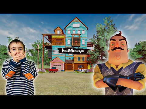 HELLO NEIGHBOR AMCANIN EVİNDEKİ KUTULARIMIZI ALDIK!! HELLO NEIGHBOR ALPHA