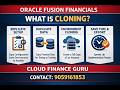 Oracle Fusion Financials - What is Cloning?