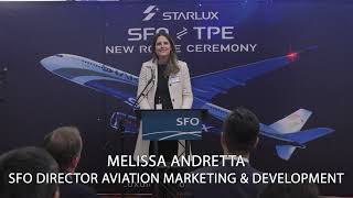 STARLUX Inaugural Flight