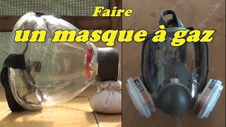 Faire un masque à gaz 