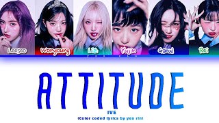 Ive Attitude S color Coded S