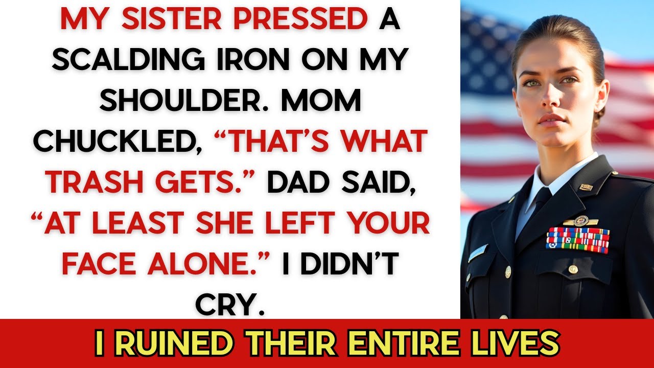 My Sister Burned Me with an Iron — And My Mom Said “Trash Deserves It”