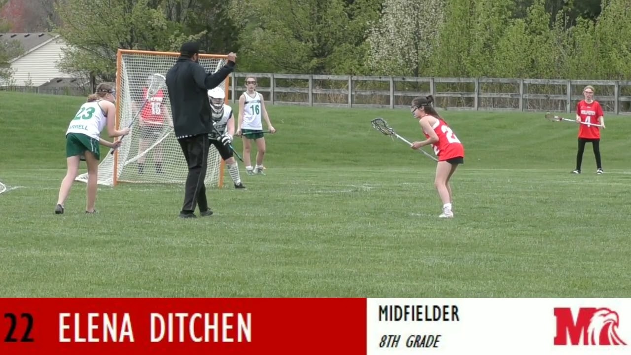 Elena Ditchen (Class of 2026), Milford Junior High Girls Lacrosse 2022 Season Highlights