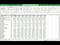How to repeat row header in Excel
