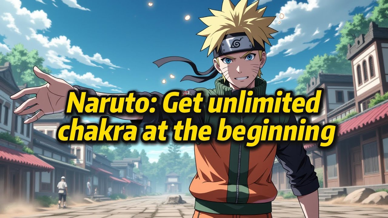 《Naruto: Get unlimited chakra at the beginning》