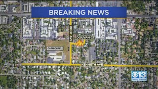 Multiple Units Involved In Carmichael Duplex Fire