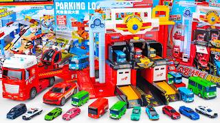타요 소방센터플레이세트 Tayo Fire Station Center Playset ASMR Satisfying with Unboxing screenshot 3
