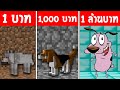 🔔จะเกิดอะไรขึ้น!? ถ้ามีหมา 1 บาท กับ 1,000 บาท และ 1 ล้านบาท อันไหนน่ารักกว่ากัน?🐶