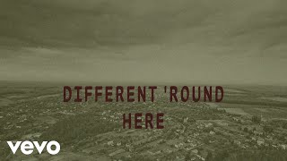 Video thumbnail of "Riley Green - Different 'Round Here (Lyric Video) ft. Luke Combs"