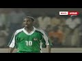 نيجيريا و السنغال ربع نهائي مثير وعصيب بأمم افريقيا 2000 تعليق عربي وطرد اوكوشا 