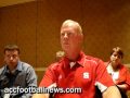 NC State football coach Tom O'Brien at 2009 ACC Football Kickoff