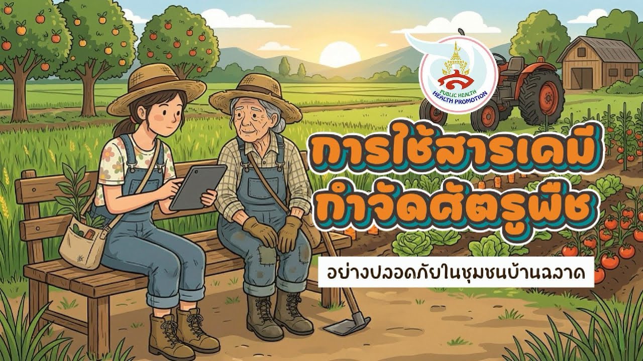 ความรอบรู้เรื่องการใช้สารเคมีอย่างปลอดภัยในชุมชน