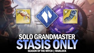 Solo GM Stasis Only - The Devils' Lair (Wicked Implement / Shadebinder) [Destiny 2]