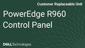 Dell PowerEdge R960: Remove/Install Left Control Panel