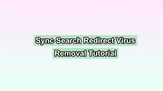 How to Remove Sync Search Browser Hijacker?