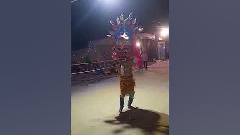 वीरगाव अकोले तालुका अहमदनगर जिल्हा अंबिका माता यात्रा निमित्त कुंभकर्ण स्वारी