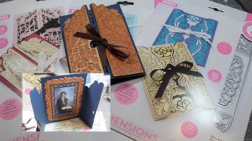 Tonic Studios Gatefold Creator Review Tutorial & Wednes-Die Deals are Live! Fast & Gorgeous Cards!