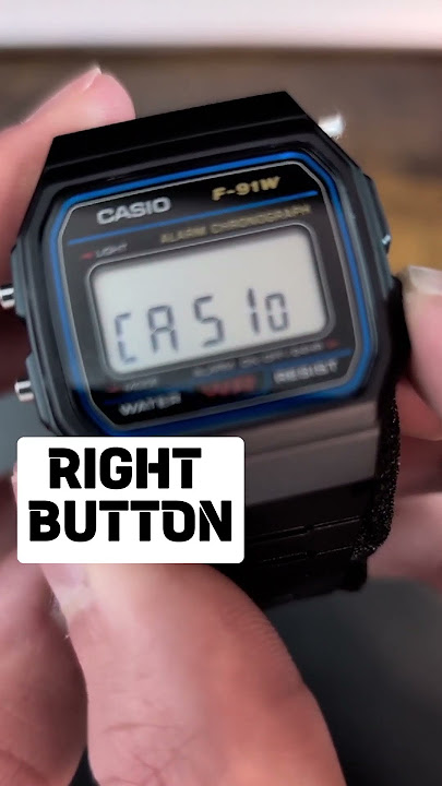 Spotting Fake Casio F-91w Watches: 2 Easy Methods To Verify Authenticity