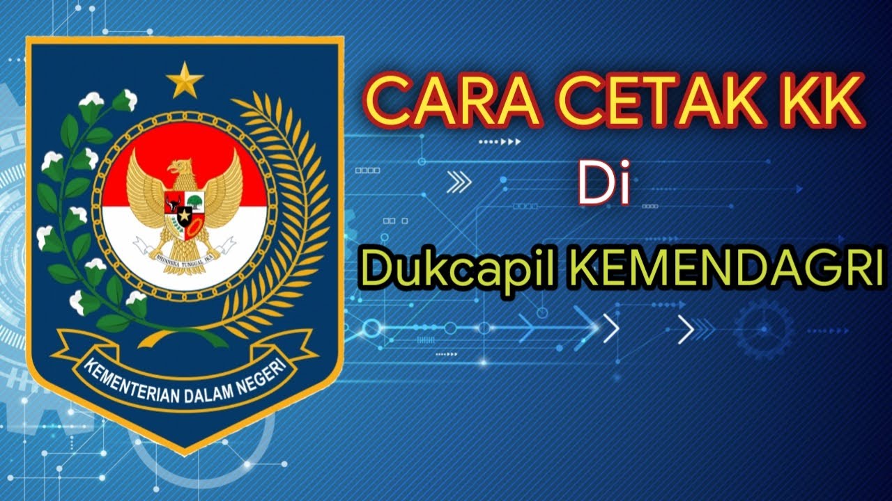 Cara Cetak KK Online Lewat Hp Sendiri Layanan Online Dukcapil