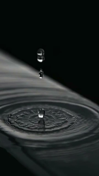 water drop sound effect 💧 #water #waterdrop #sound