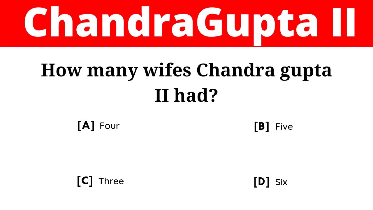 Chandragupta II MCQ | Vikramaditya MCQ | Gupta Period MCQ | Ancient India MCQ | Indian History MCQ
