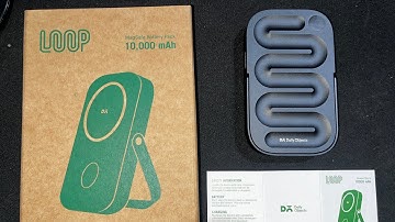 DailyObjects Loop Qi2-Certified 10000 mAh Fast Charging MagSafe-Compatible Wireless Power Bank