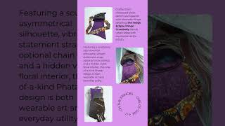 SPPS Design Studio - The Indigo Eclipse Fringe Crossbody — Utility Art Edition