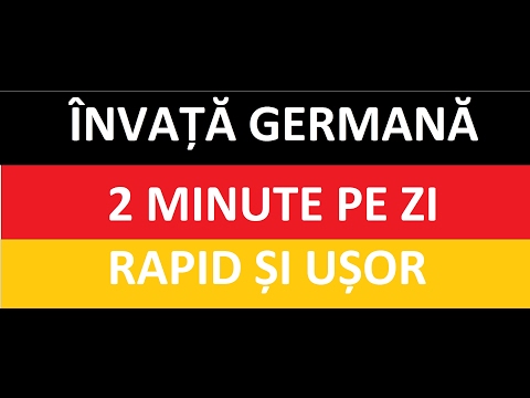 Invata germana | rapid si usor | LECTIA 39