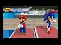Mario & Sonic at the Olympic Games - Rowing (All Characters)