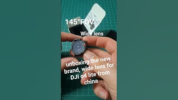 Wide lens 145° Fov for Dji o4 lite #Rate瑞速科技 #fpv #drone #fpvfreestyle