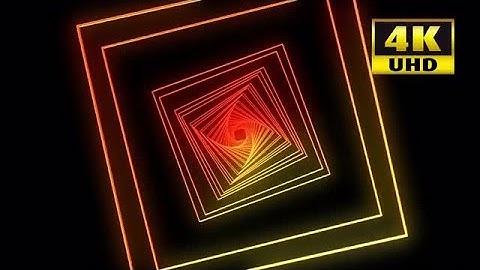 Red Neon Shapes VJ Pack Stock Motion Graphics