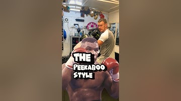 PEEKABOO STYLE DESTROYER 🔥😮‍💨 #boxing #tutorial #boxingtraining #miketyson #learntobox #viral