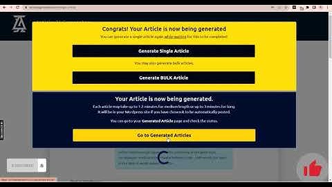 How To Generate Bulk WordPress Blog Post & Article With AI |  Article Generator Free
