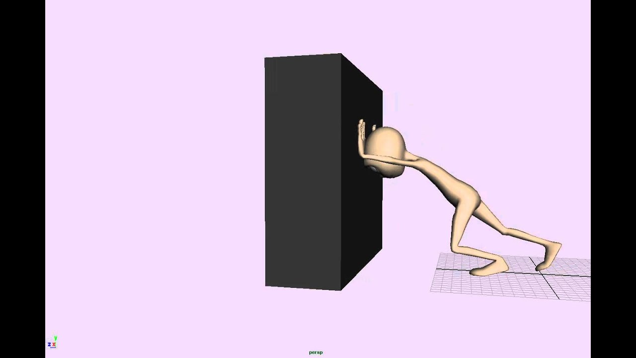 Push Block Animation Box Push Animation - YouTube
