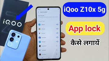 Iqoo z10x 5g me app lock kaise lagaye / iqoo z10x 5g app lock setting