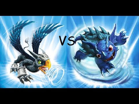 Skylanders Spyro S Adventure Air Battle Sonic Boom VS Warnado