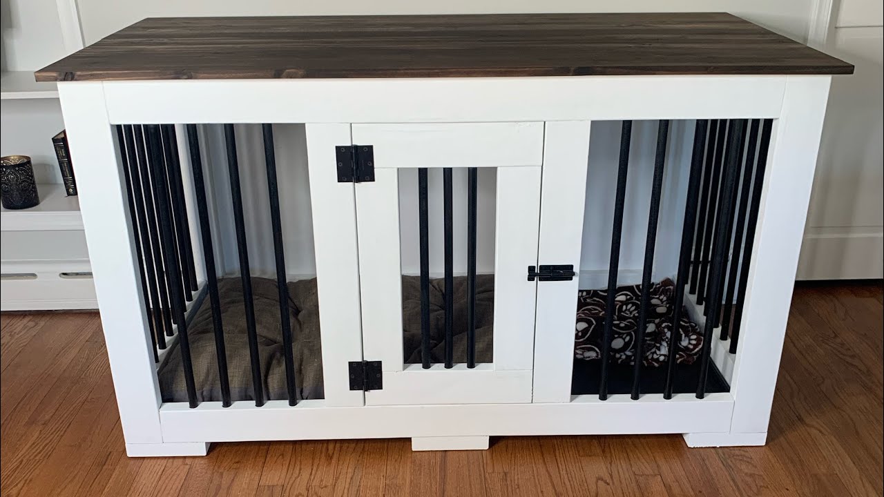 How to build a Dog Crate Table! (Quick Tutorial) YouTube