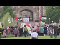 Suspended WashU professors speak out after pro-Palestinian protests