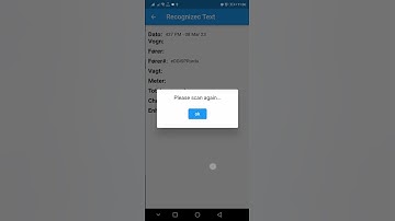 Text Recognition using OCR in Flutter.